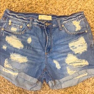 Jean shorts
